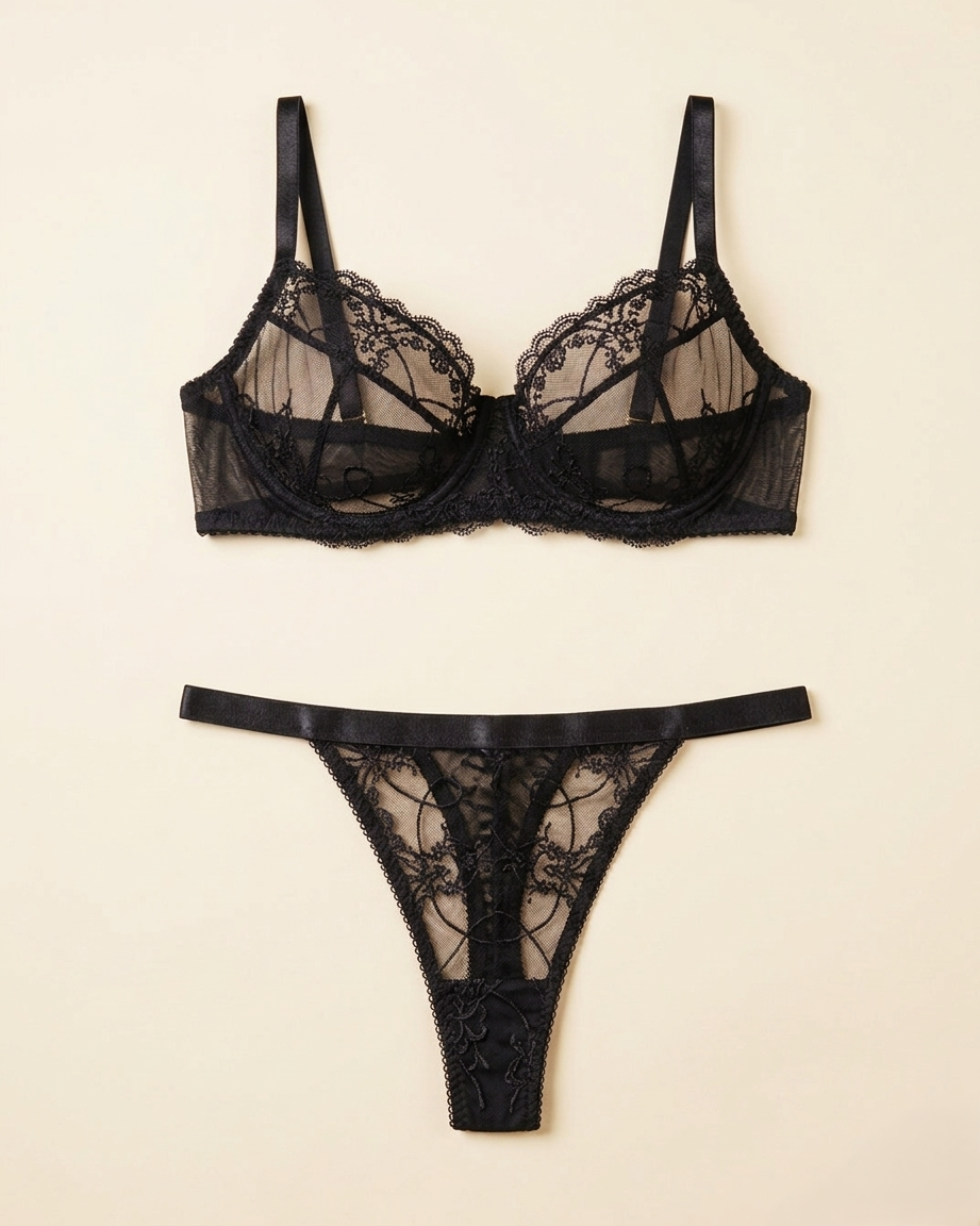 Komplet bielizny "Aura Black"