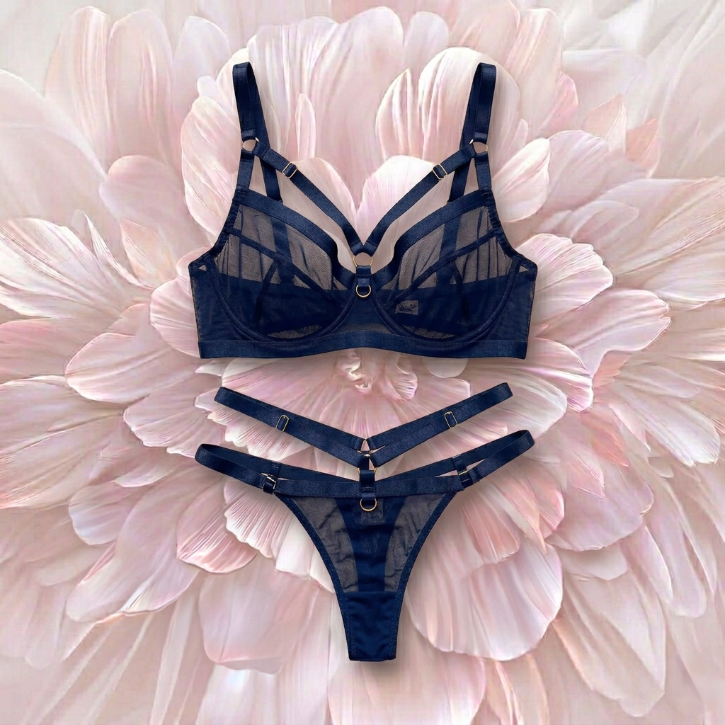 Komplet Bielizny "Berry Mesh"